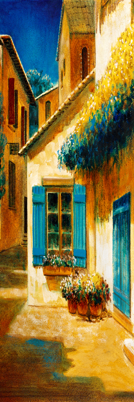 Trompe l'oeil PT 100861 - Antico Borgo del Fornaio